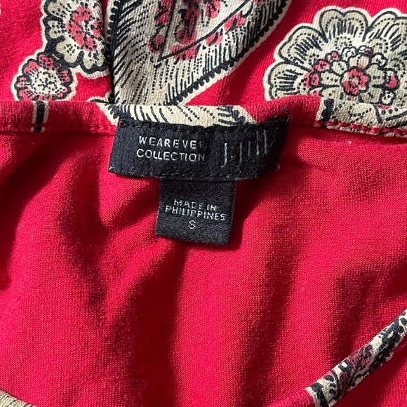 J. Jill Wearever Collection Dress Paisley Dress Samba - Picture 10 of 11